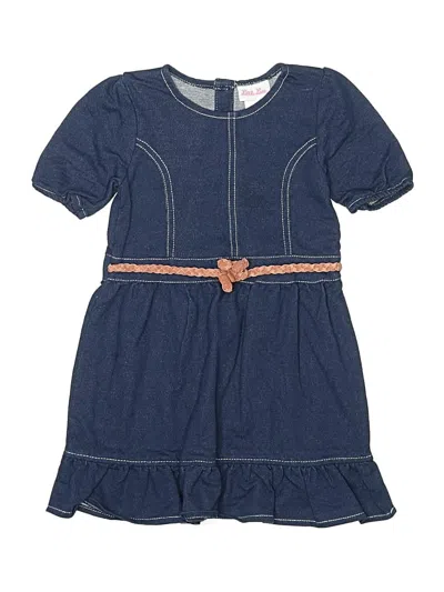 Pre-owned Little Lass Kids' Dress In Blue
