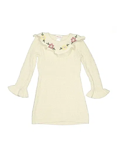 Pre-owned Little Lass Kids' Dress In Ivory