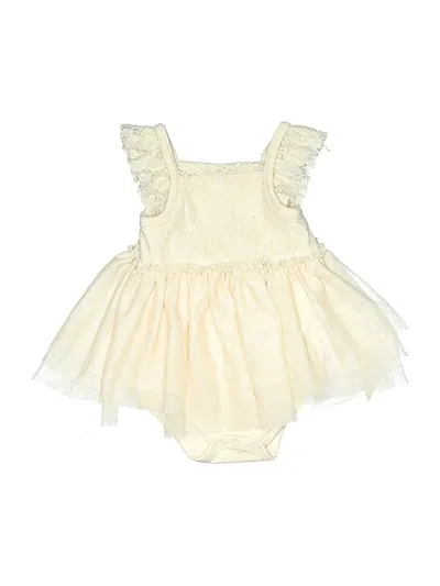 Pre-owned Little Lass Babies' Dress In Ivory