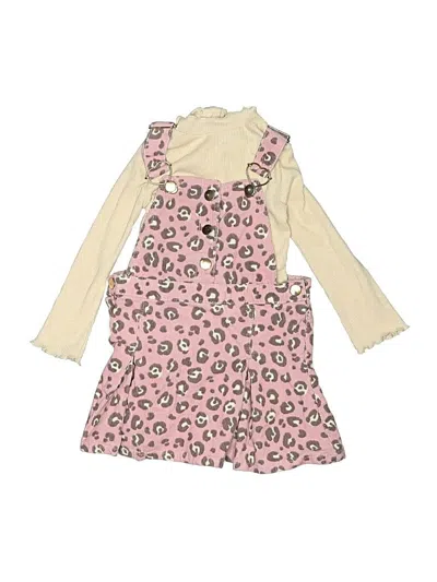 Pre-owned Little Lass Kids' Dress In Pink