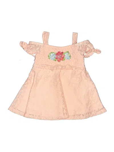 Pre-owned Little Lass Kids' Dress In Pink