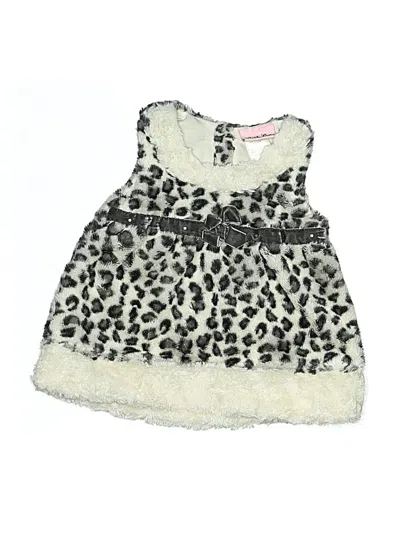 Pre-owned Little Lass Babies' Dress In Silver