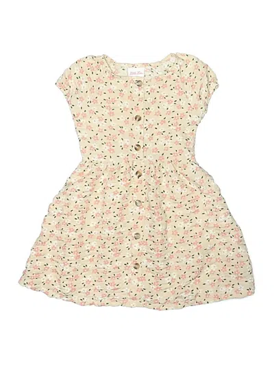 Pre-owned Little Lass Kids' Dress In White