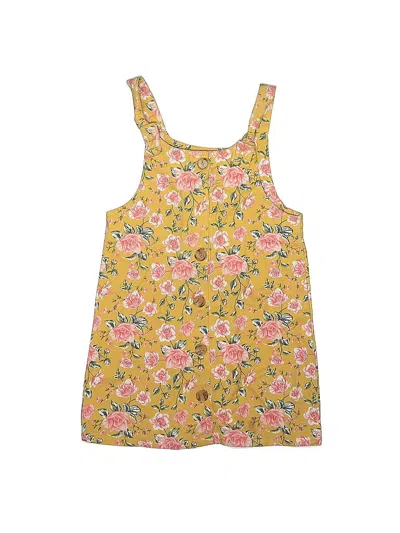 Pre-owned Little Lass Kids' Dress In Yellow