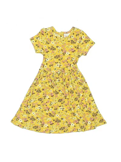 Pre-owned Little Lass Kids' Dress In Yellow