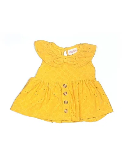Pre-owned Little Lass Kids' Dress In Yellow