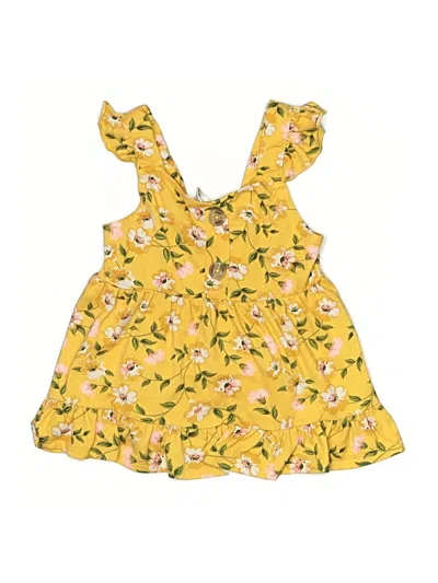 Pre-owned Little Lass Kids' Dress In Yellow