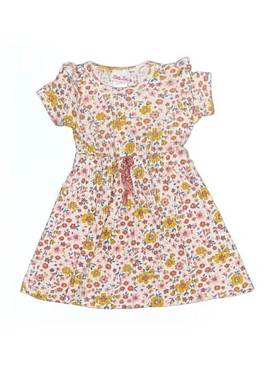 Pre-owned Little Lass Kids' Dress In Yellow