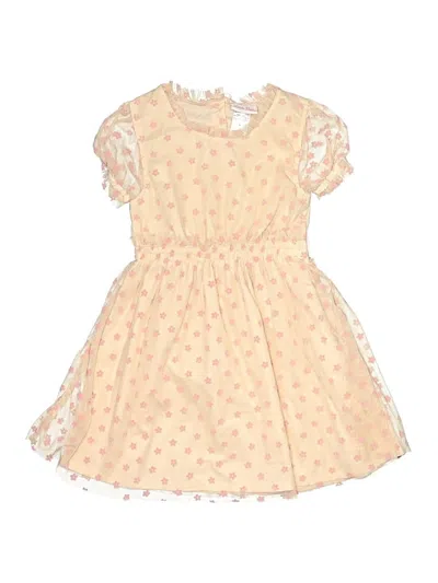 Pre-owned Little Lass Kids' Dress In Yellow
