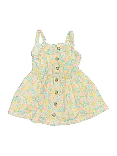 Pre-owned Little Lass Kids' Dress In Yellow