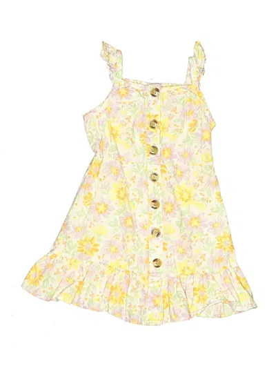 Pre-owned Little Lass Kids' Dress In Yellow