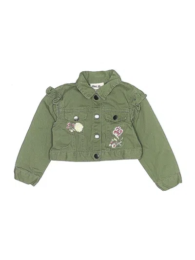 Pre-owned Little Lass Kids' Jacket In Green