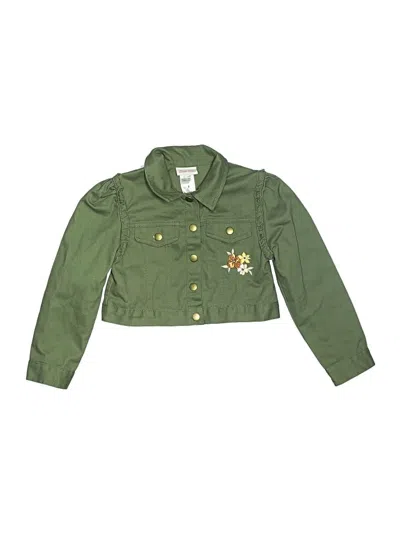 Pre-owned Little Lass Kids' Jacket In Green