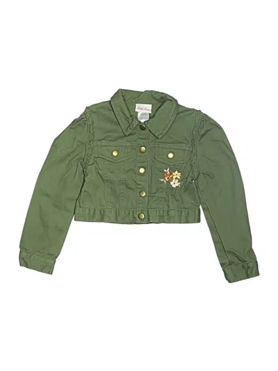 Pre-owned Little Lass Kids' Jacket In Green