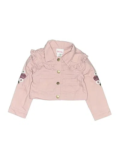 Pre-owned Little Lass Kids' Jacket In Pink