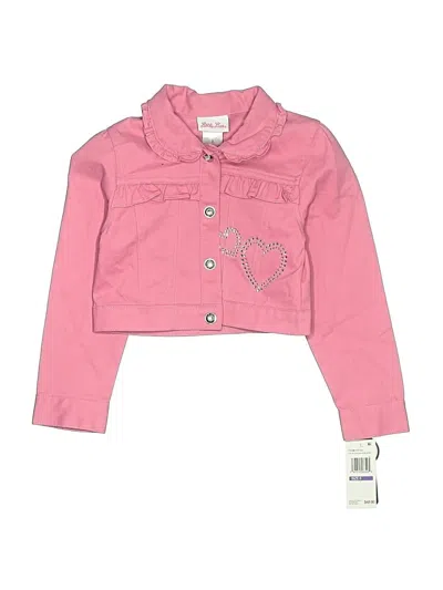 Pre-owned Little Lass Kids' Jacket In Pink