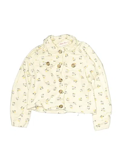 Pre-owned Little Lass Kids' Jacket In Yellow