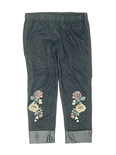 Pre-owned Little Lass Kids' Jeggings In Blue