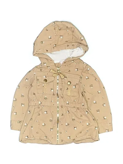 Pre-owned Little Lass Kids' Raincoat In Gold