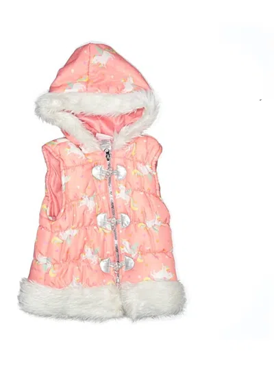 Pre-owned Little Lass Kids' Raincoat In Orange