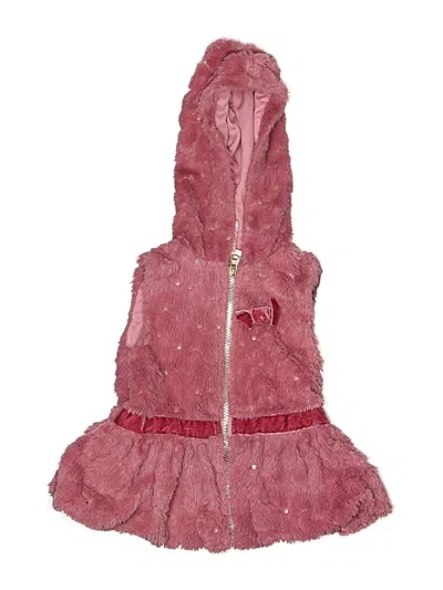 Pre-owned Little Lass Kids' Raincoat In Pink