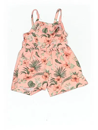 Pre-owned Little Lass Babies' Short Sleeve Outfit In Orange