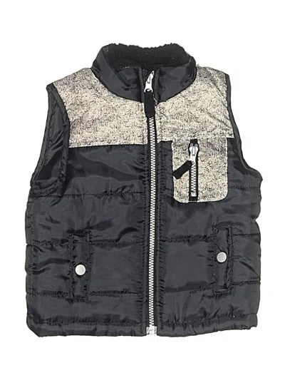 Pre-owned Little Lass Kids' Vest In Black