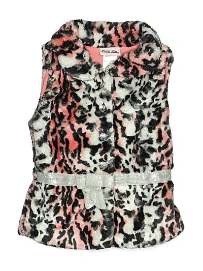 Pre-owned Little Lass Kids' Vest In Pink