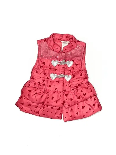 Pre-owned Little Lass Kids' Vest In Red