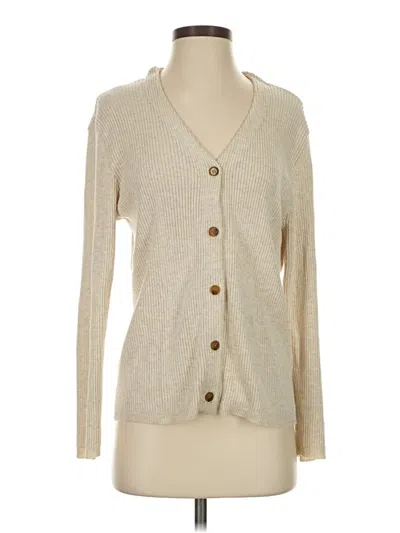 Pre-owned Little Lies Cardigan Sweater In Brown