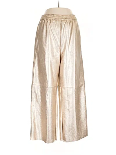 Pre-owned Little Lies Casual Pants In Gold