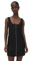 Little Lies Embroidery Stitch Short Dress Black