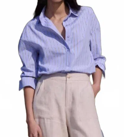 Little Lies Ettie Shirt In Blue In Multi