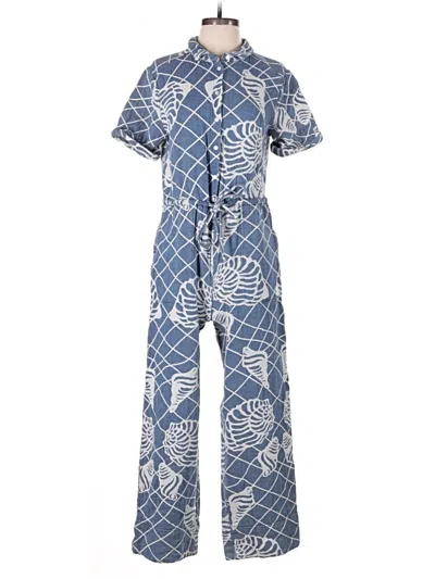 Pre-owned Little Lies Jumpsuit In Blue