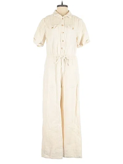 Pre-owned Little Lies Jumpsuit In Ivory