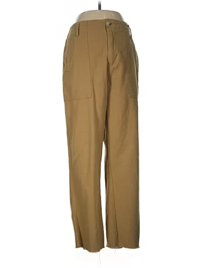 Pre-owned Little Lies Khaki Pant In Tan