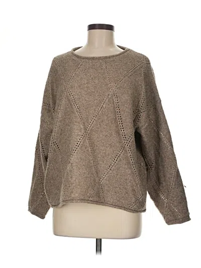 Pre-owned Little Lies Pullover Sweater In Brown