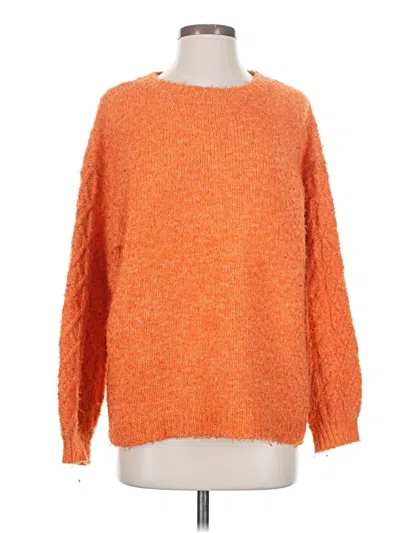 Pre-owned Little Lies Pullover Sweater In Orange