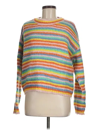 Pre-owned Little Lies Pullover Sweater In Orange