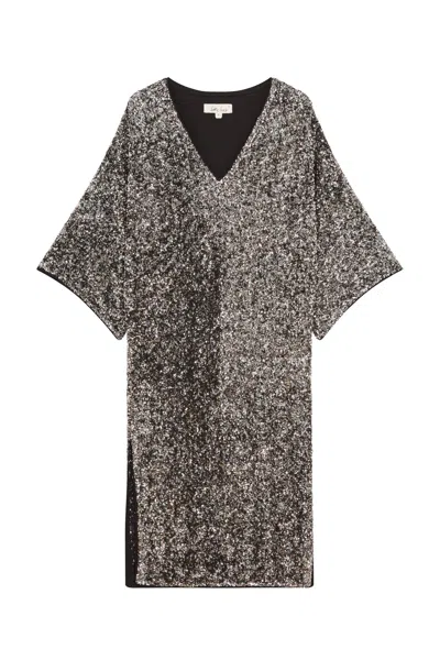 Little Lies Silver Lady Stardust Sequin Dress In Multi