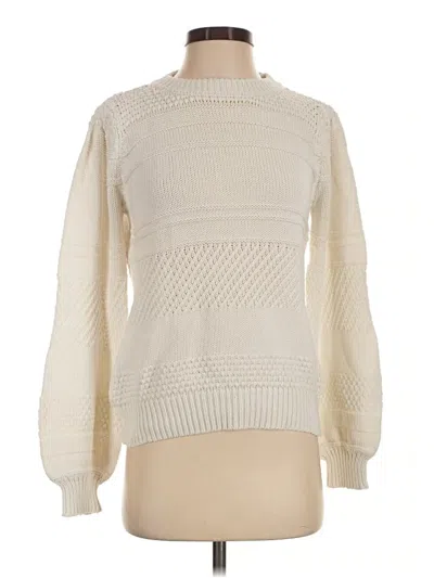 Pre-owned Little Lies Turtleneck Sweater In Ivory