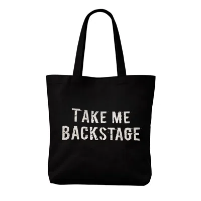 Little Lies Women's Black Take Me Backstage Tote Bag