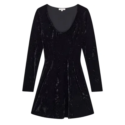 Little Lies Women's Sweet Jane Black Crushed Mini