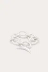 Little Liffner Banana Chain Bracelet Silver