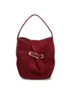 Little Liffner Belted Bag Mini Bucket Bag In Red