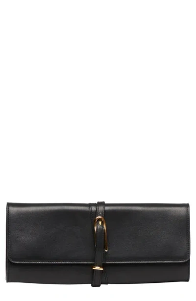 Little Liffner Belted Clutch In Black