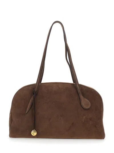 Little Liffner Bowling Bag In Brown
