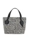 Little Liffner Mini Tote Bag Mit Dalmatiner-print In Multi