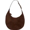 Little Liffner Moon Hobo Bag In Brown