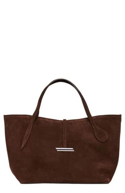 Little Liffner Petite Penne Tote In Brown